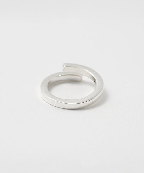 XOLO（ショロ）の「＜XOLO＞スクエア リング THIN（リング・メンズ・シルバー・M/L）」の2枚目の写真