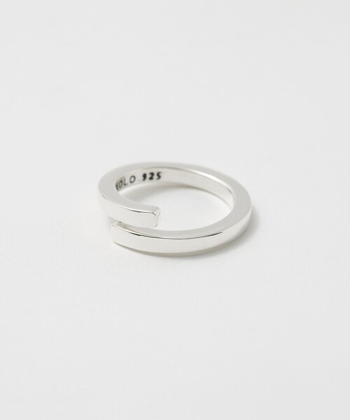 XOLO（ショロ）の「＜XOLO＞スクエア リング THIN（リング・メンズ・シルバー・M/L）」の3枚目の写真