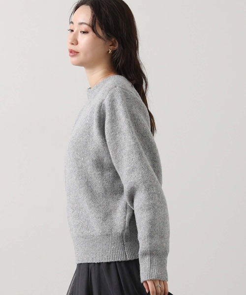 Gready Brilliant(グレディブリリアン)の「2wayスパンコールニット(ニット/セーター・レディース・オレンジ/ライトグレー・38)」の18枚目の写真