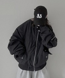 YACA（ヤーカ）の「Flight Nylon Jacket/フライトナイロンジャケット【unisex item】（ブルゾン）」