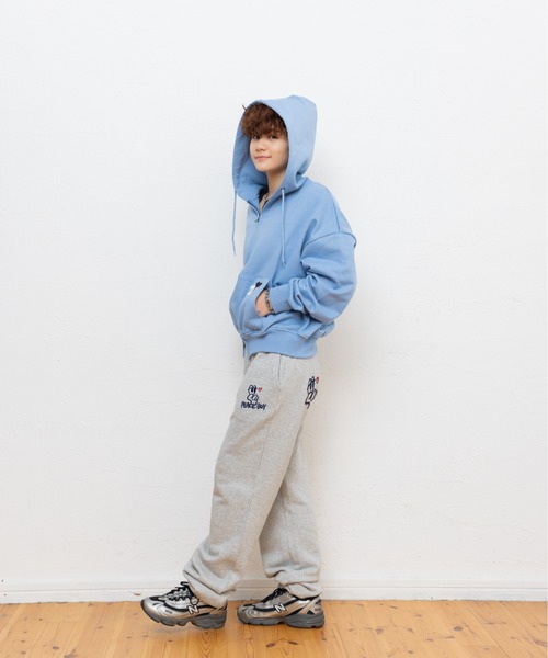kaoyorinakami(カオヨリナカミ)の「peace boy sweat pants / ピースボーイスウェットパンツ(その他パンツ・メンズ・ブラック/グレー・X-LARGE/LARGE/MEDIUM/SMALL)」の6枚目の写真
