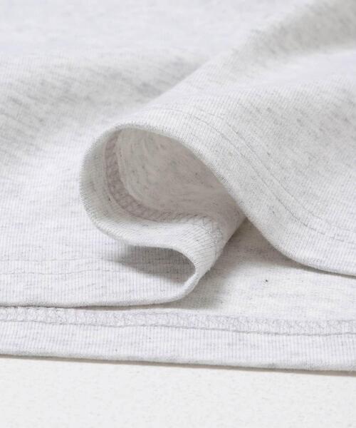 FORK&SPOON（フォークアンドスプーン）の「FORK&SPOON　フロッキープリントロングスリーブTシャツ（Tシャツ/カットソー・レディース・ホワイト系その他/グレー系その他・1）」の10枚目の写真