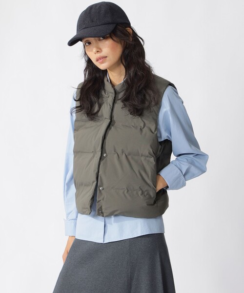 ECOALF(エコアルフ)の「POUNCE ベスト / POUNCE VEST WOMAN(その他アウター・レディース・ホワイト系その他/ブラック・S/M)」の8枚目の写真