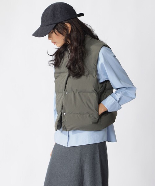 ECOALF(エコアルフ)の「POUNCE ベスト / POUNCE VEST WOMAN(その他アウター・レディース・ホワイト系その他/ブラック・S/M)」の9枚目の写真