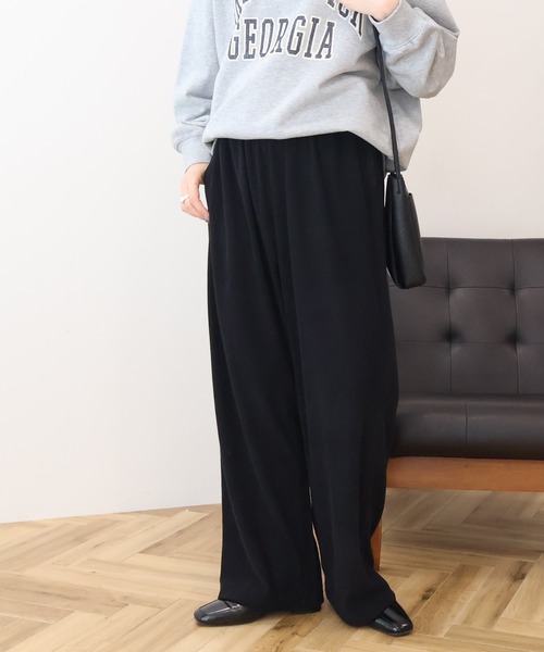 AMERICAN HOLIC（アメリカンホリック）の「カットコーデュロイパンツ（その他パンツ・レディース・アイボリー/ブラック/ライトグレー/モカ・L/M）」の2枚目の写真