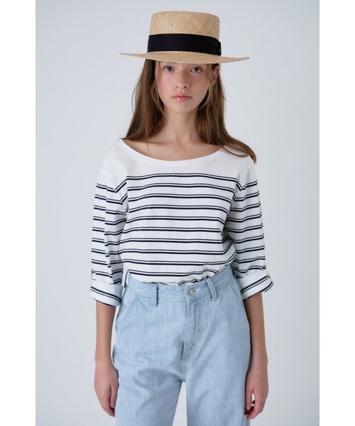 MAGNET ARCHIVE(マグネット アーカイブ)の「Boat Some Top (Navy)(Tシャツ/カットソー・レディース・その他・FREE)」の1枚目の写真