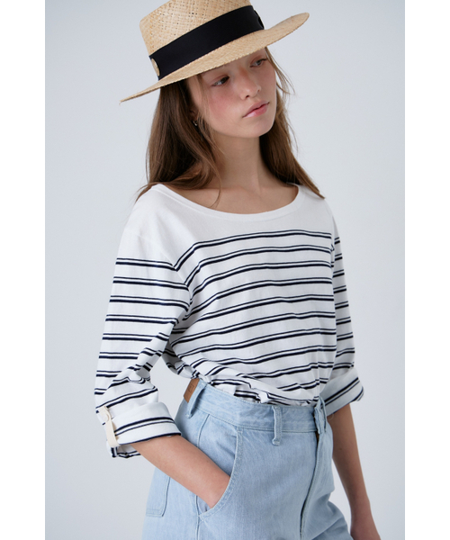 MAGNET ARCHIVE(マグネット アーカイブ)の「Boat Some Top (Navy)(Tシャツ/カットソー・レディース・その他・FREE)」の3枚目の写真