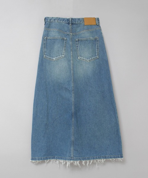 RNA-N(アールエヌエーエヌ)の「G1104 デニムロングスカート(デニムスカート・レディース・ブルー系その他・FREE)」の6枚目の写真