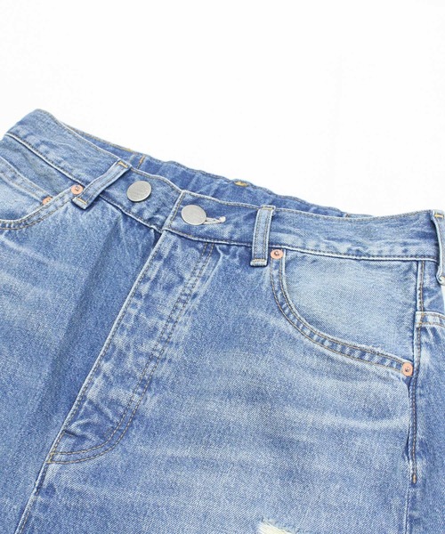 RNA-N(アールエヌエーエヌ)の「G1104 デニムロングスカート(デニムスカート・レディース・ブルー系その他・FREE)」の12枚目の写真