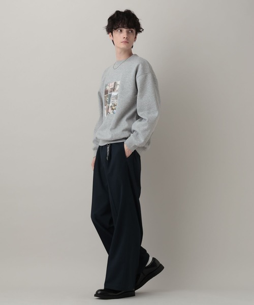 RAGEBLUE(レイジブルー)の「Collage Photographer Print Sweat/コラージュフォトプリントCN(スウェット・メンズ・レッド/ブラック/グレー系その他・LARGE/MEDIUM)」の10枚目の写真