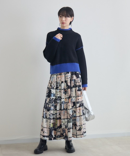 Paradise Picnic（パラダイスピクニック）の「総柄テイアードスカート（スカート・レディース・その他2/その他1・FREE）」の10枚目の写真