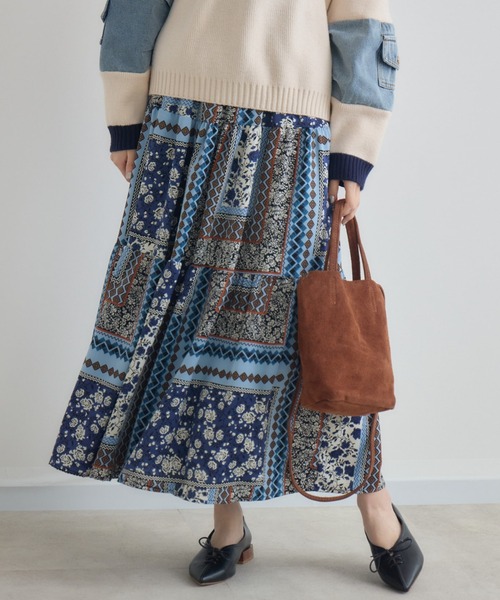 Paradise Picnic（パラダイスピクニック）の「総柄テイアードスカート（スカート・レディース・その他2/その他1・FREE）」の8枚目の写真