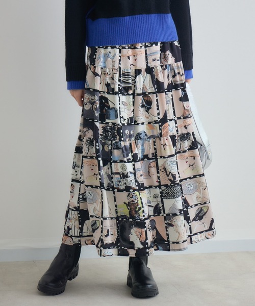 Paradise Picnic（パラダイスピクニック）の「総柄テイアードスカート（スカート・レディース・その他2/その他1・FREE）」の14枚目の写真