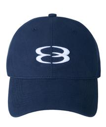 PHERMENON（フェルメノン）の「シグニチャーシンボルロゴボールキャップ - ネイビー（キャップ）」