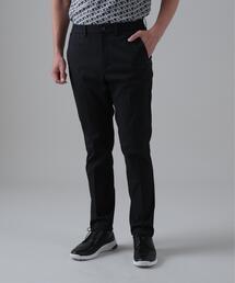 ドットストライプジャカード レギュラーテーパードパンツ (MENS)