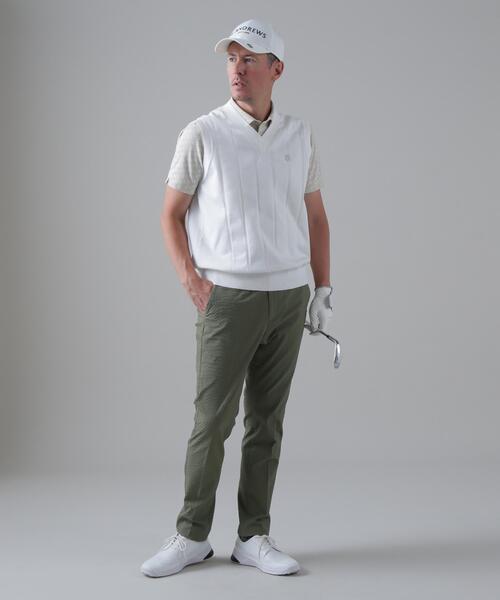 St ANDREWS(セントアンドリュース)の「ドットストライプジャカード レギュラーテーパードパンツ (MENS)(その他パンツ・メンズ・カーキ/ブラック・S/L/LL/M/LL1)」の21枚目の写真