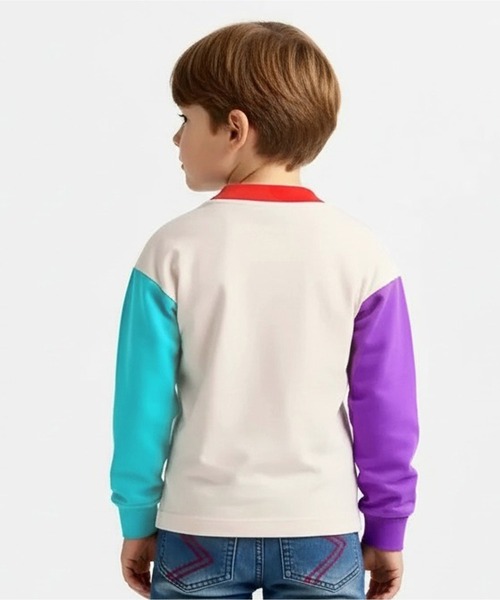 Disney（ディズニー）の「ディズニー デニムポケットロンT 1253K（Tシャツ/カットソー・キッズ・パープル/レッド・90cm/100cm/110cm/120cm/130cm/140cm）」の6枚目の写真