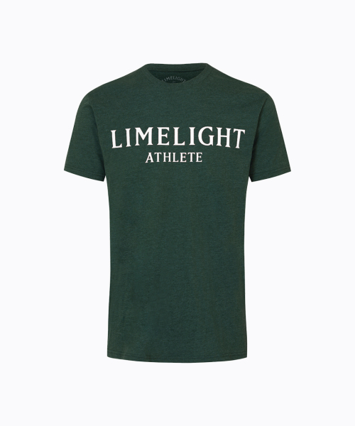 LIMELIGHT APPAREL(ライムライトアパレル)の「エスリットTシャツ(グリーンメランジ/ホワイト)(Tシャツ/カットソー・メンズ・その他・S/M/L/XL)」の2枚目の写真