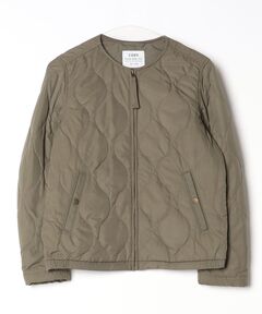 WEB限定】[TAION/タイオン] MILITARY キルティングダウンケープ