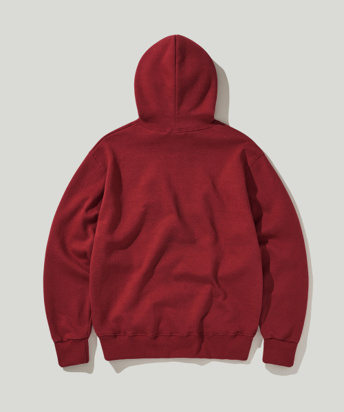 EASTGATE(イーストゲート)の「ダブルコットンフリースフードパーカー バーガンディ(パーカー・レディース・その他・SMALL/MEDIUM/LARGE/X-LARGE)」の2枚目の写真
