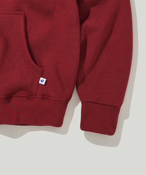 EASTGATE(イーストゲート)の「ダブルコットンフリースフードパーカー バーガンディ(パーカー・レディース・その他・SMALL/MEDIUM/LARGE/X-LARGE)」の4枚目の写真