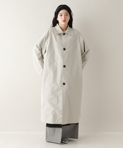 RAGEBLUE(レイジブルー)の「リバーシブルステンカラーコート(ステンカラーコート・レディース・ベージュ・FREE)」の6枚目の写真
