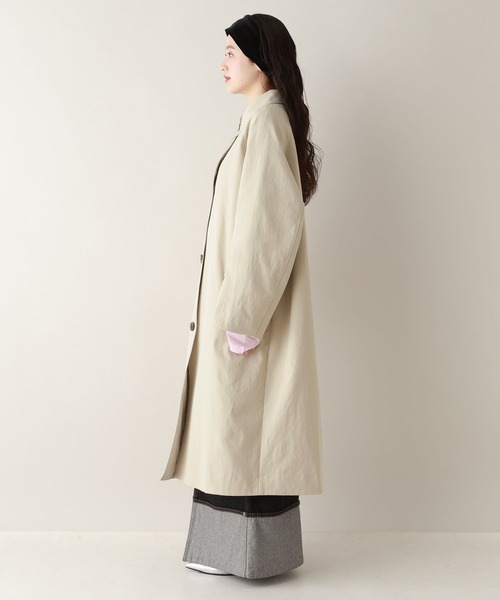 RAGEBLUE(レイジブルー)の「リバーシブルステンカラーコート(ステンカラーコート・レディース・ベージュ・FREE)」の10枚目の写真