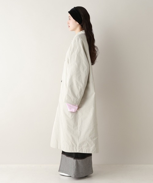 RAGEBLUE(レイジブルー)の「リバーシブルステンカラーコート(ステンカラーコート・レディース・ベージュ・FREE)」の12枚目の写真
