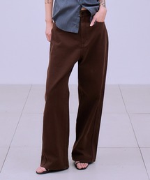 THINGS THAT MATTER | EARTH BROWN PANTS / アース ブラウン パンツ(デニムパンツ)