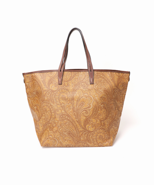 A VACATION（アヴァケーション）の「【A VACATION/ア バケーション】ROAM MUSTARD PAISLEY：バッグ（トートバッグ・レディース・イエロー・FREE）」の4枚目の写真