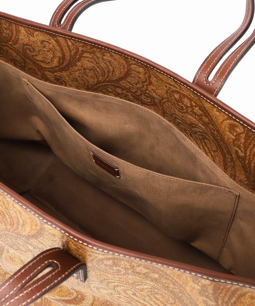 A VACATION（アヴァケーション）の「【A VACATION/ア バケーション】ROAM MUSTARD PAISLEY：バッグ（トートバッグ・レディース・イエロー・FREE）」の9枚目の写真