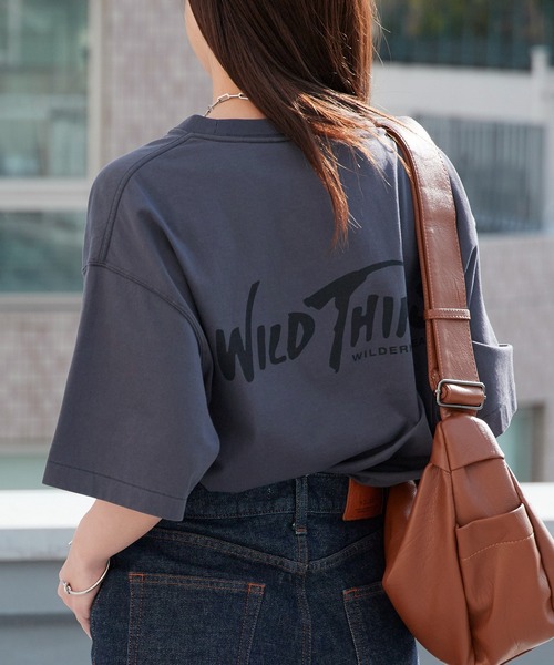 WILD THINGS(ワイルドシングス)の「WILD THINGS/ワイルドシングス WILD MOUNTAIN S/S TEE ブランドロゴTシャツ 2026年春夏(Tシャツ/カットソー・メンズ・ホワイト/チャコール・M/L/XL)」の17枚目の写真