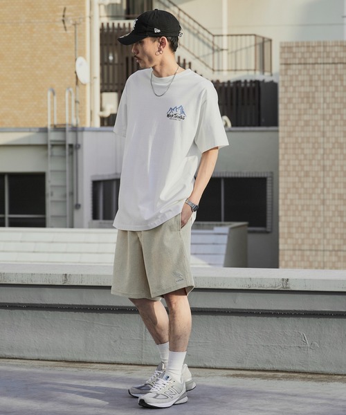 WILD THINGS(ワイルドシングス)の「WILD THINGS/ワイルドシングス WILD MOUNTAIN S/S TEE ブランドロゴTシャツ 2026年春夏(Tシャツ/カットソー・メンズ・ホワイト/チャコール・M/L/XL)」の7枚目の写真