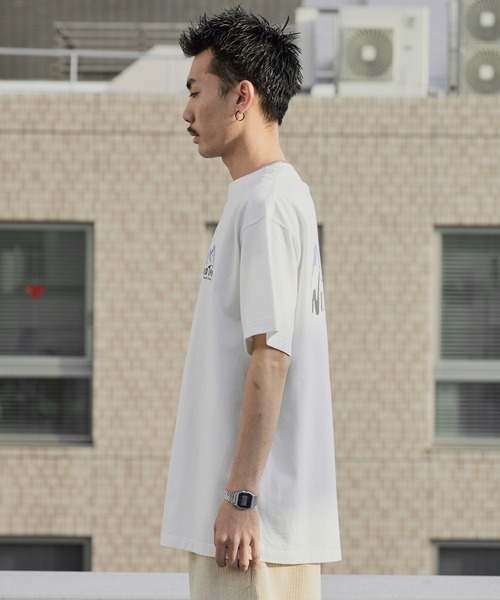 WILD THINGS(ワイルドシングス)の「WILD THINGS/ワイルドシングス WILD MOUNTAIN S/S TEE ブランドロゴTシャツ 2026年春夏(Tシャツ/カットソー・メンズ・ホワイト/チャコール・M/L/XL)」の22枚目の写真