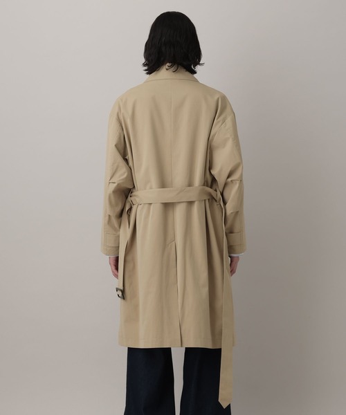 RAGEBLUE（レイジブルー）の「Tielocken Long Coat / タイロッケンロングコート（その他アウター・メンズ・ネイビー/ベージュ・LARGE/MEDIUM）」の13枚目の写真