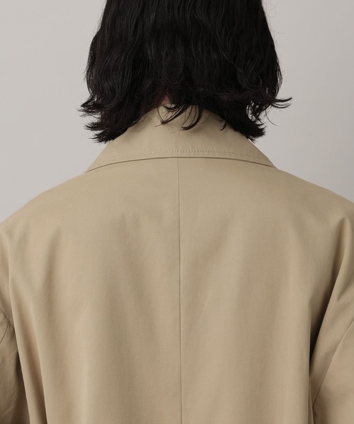 RAGEBLUE（レイジブルー）の「Tielocken Long Coat / タイロッケンロングコート（その他アウター・メンズ・ネイビー/ベージュ・LARGE/MEDIUM）」の14枚目の写真