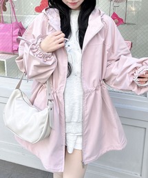 INGNI（イング）の「ミドル丈袖リボン2Wayマウンテンパーカー（マウンテンパーカー）」