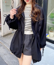 INGNI | ミドル丈袖リボン2Wayマウンテンパーカー(マウンテンパーカー)