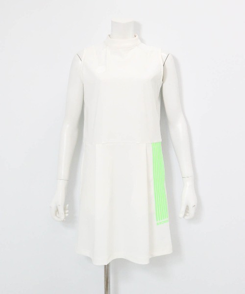 archivio(アルチビオ)の「<LADIES>シアー切替撥水ノースリワンピース(ワンピース・レディース・ブラック/ホワイト/レッド・M/S/L)」の8枚目の写真