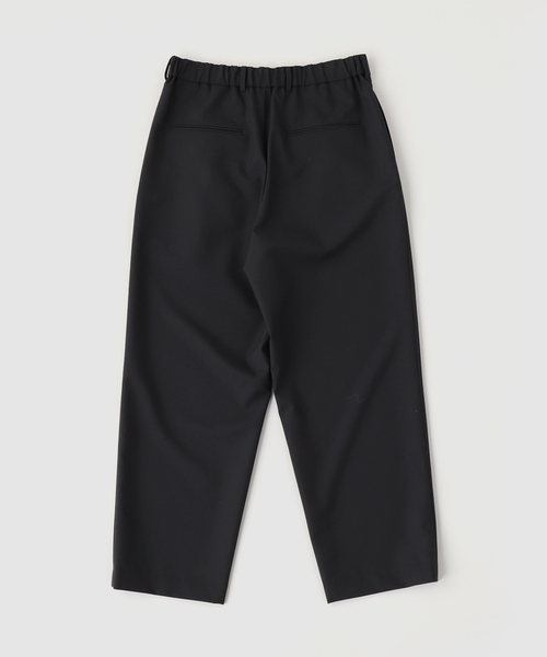 ATON（エイトン）の「ATON（エイトン）WOOL TROPICAL LOOSE FIT PANTS（スラックス・メンズ・チャコールグレー/ブラック・2/4/6）」の3枚目の写真