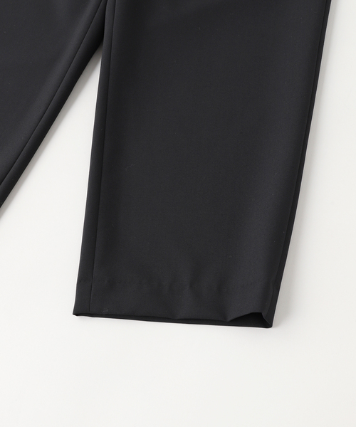 ATON（エイトン）の「ATON（エイトン）WOOL TROPICAL LOOSE FIT PANTS（スラックス・メンズ・チャコールグレー/ブラック・2/4/6）」の5枚目の写真