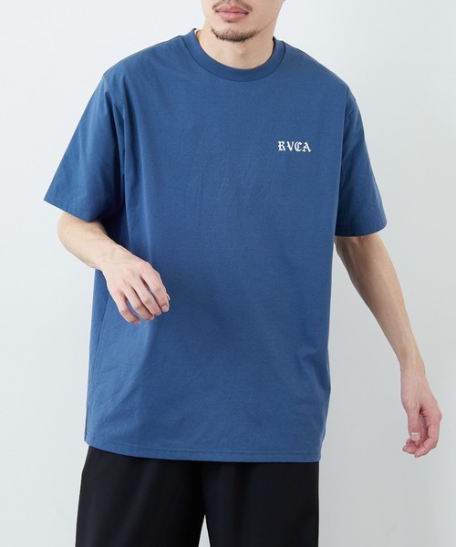 RVCA（ルーカ）の「[RVCA/ルーカ] BACK SIDE OE ARCH SFST バックプリント ショートスリーブＴシャツ（Tシャツ/カットソー・レディース・ブラック/ブルー/ホワイト・M/XL/L）」の10枚目の写真