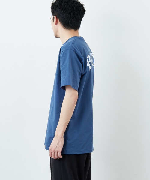 RVCA（ルーカ）の「[RVCA/ルーカ] BACK SIDE OE ARCH SFST バックプリント ショートスリーブＴシャツ（Tシャツ/カットソー・レディース・ブラック/ブルー/ホワイト・M/XL/L）」の11枚目の写真