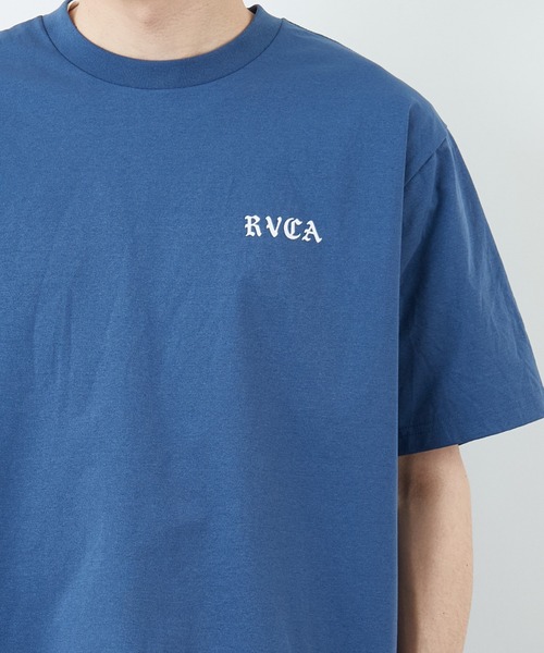 RVCA（ルーカ）の「[RVCA/ルーカ] BACK SIDE OE ARCH SFST バックプリント ショートスリーブＴシャツ（Tシャツ/カットソー・レディース・ブラック/ブルー/ホワイト・M/XL/L）」の16枚目の写真