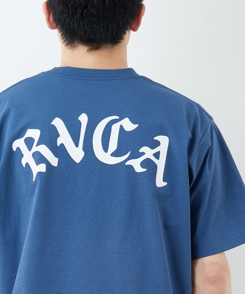 RVCA（ルーカ）の「[RVCA/ルーカ] BACK SIDE OE ARCH SFST バックプリント ショートスリーブＴシャツ（Tシャツ/カットソー・レディース・ブラック/ブルー/ホワイト・M/XL/L）」の17枚目の写真