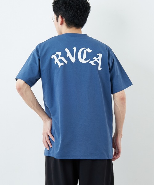 RVCA（ルーカ）の「[RVCA/ルーカ] BACK SIDE OE ARCH SFST バックプリント ショートスリーブＴシャツ（Tシャツ/カットソー・レディース・ブラック/ブルー/ホワイト・M/XL/L）」の12枚目の写真