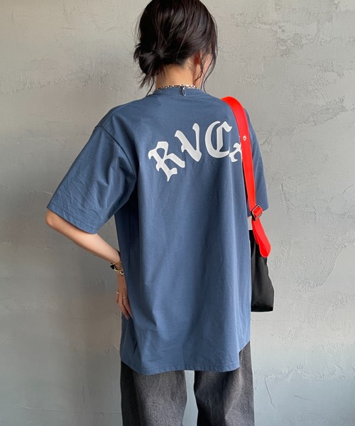 RVCA（ルーカ）の「[RVCA/ルーカ] BACK SIDE OE ARCH SFST バックプリント ショートスリーブＴシャツ（Tシャツ/カットソー・レディース・ブラック/ブルー/ホワイト・M/XL/L）」の6枚目の写真