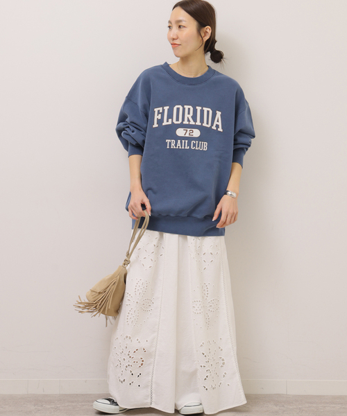 JOURNAL STANDARD relume（ジャーナルスタンダード　レリューム）の「［26SS新作］カットワークエンブロイダリースカート（スカート・レディース・ブラック/アイボリー・FREE）」の11枚目の写真