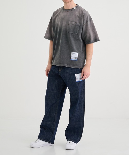 In・stru(men-tal).（インストルメンタル）の「【MIHARAYASUHIRO/ミハラヤスヒロ】DISTRESSED SS T-SHIRTS（Tシャツ/カットソー・メンズ・グリーン/ネイビー/ブラック・48/46/44）」の4枚目の写真