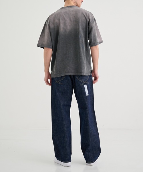 In・stru(men-tal).（インストルメンタル）の「【MIHARAYASUHIRO/ミハラヤスヒロ】DISTRESSED SS T-SHIRTS（Tシャツ/カットソー・メンズ・グリーン/ネイビー/ブラック・48/46/44）」の7枚目の写真